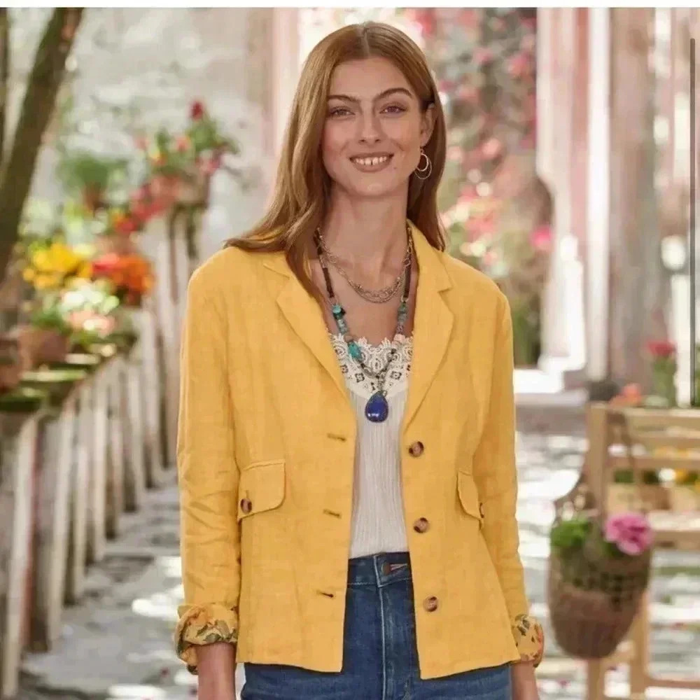 Sundance Women's Pippa Blazer in Sunset Size